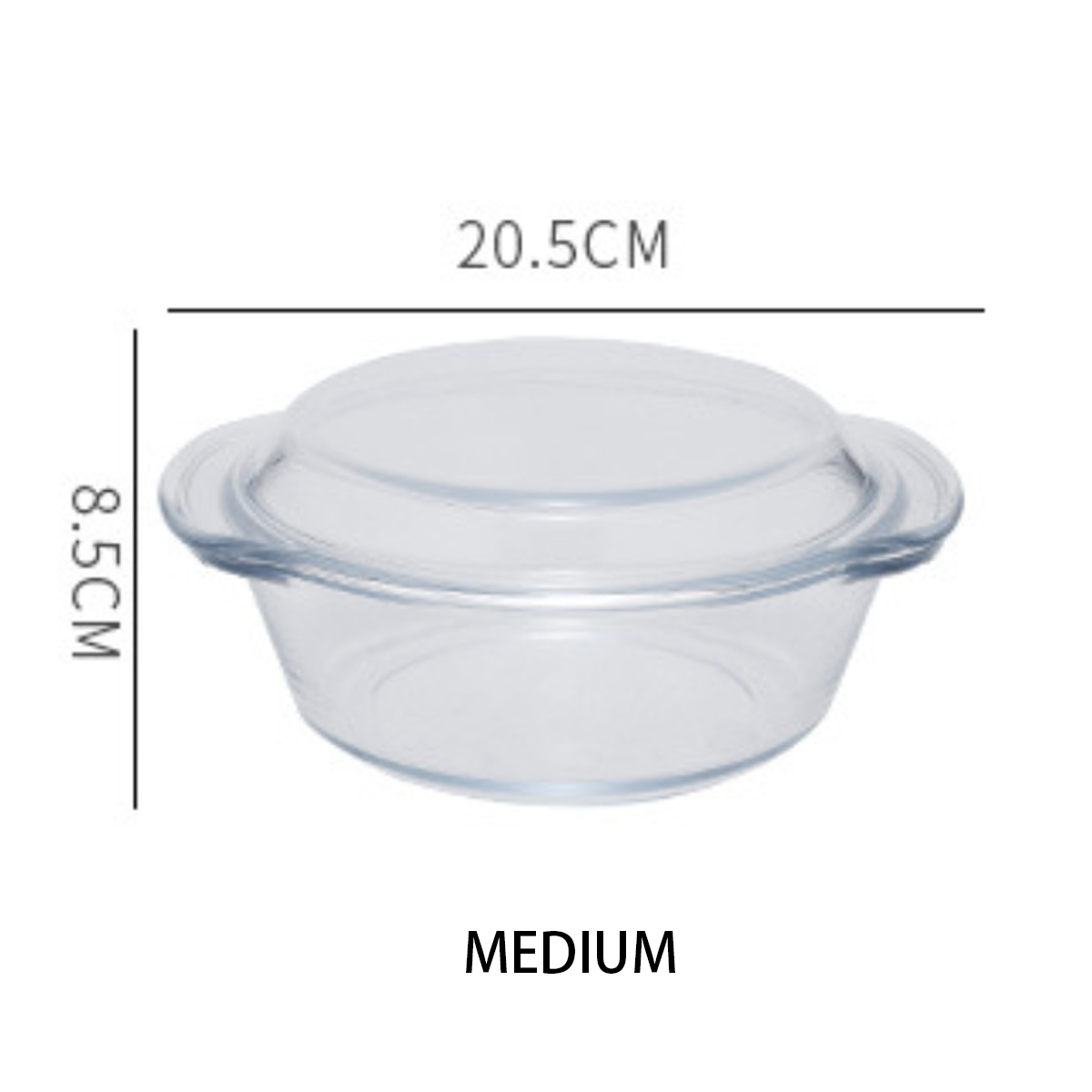 Heat-Resistant Glass Pot